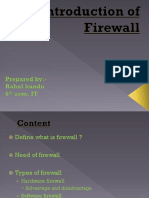 Introduction To Firewalls