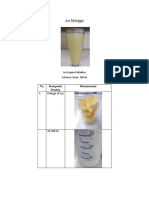 Jus Mangga: No. Komposisi Produk Dokumentasi