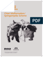 Chiari Malformation / Syringomyelia Scheme