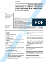 NBR 13716 Equipamento de Protecao Respiratoria Mascara Autonoma de Ar Comprimido Com Circuito PDF