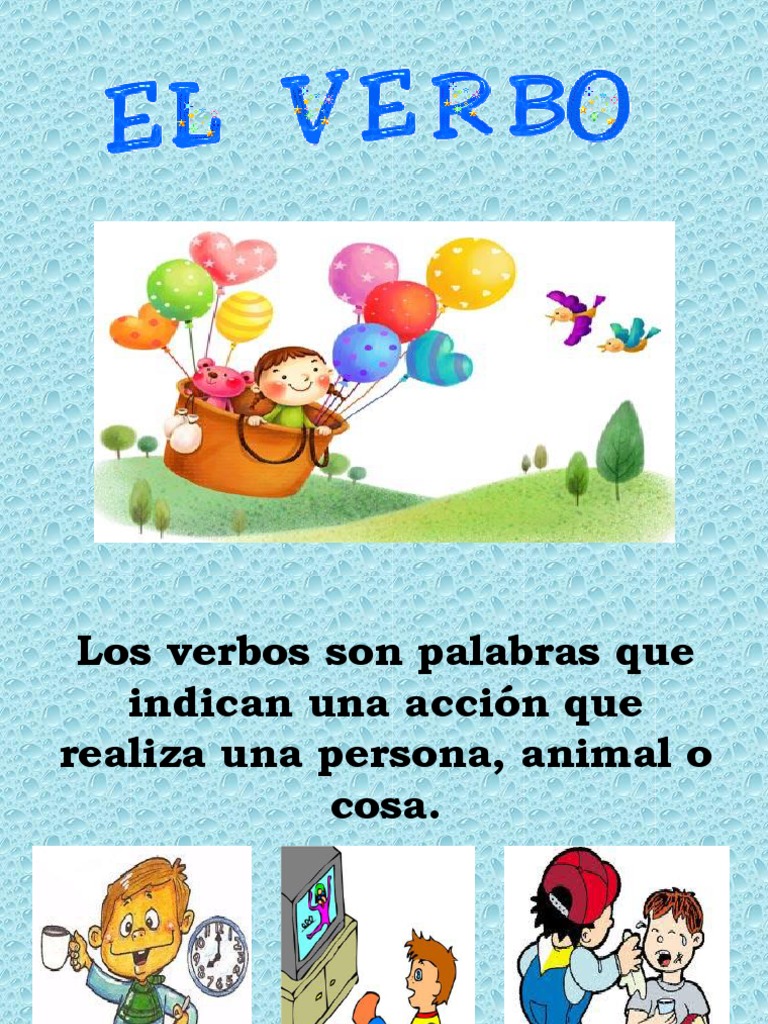 Lengua Y Literatura 4tobásico Clase # El Verbo, Tiempo, Número Y Persona. -  Lessons - Tes Teach