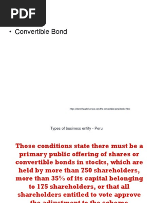 Convertible Bond
