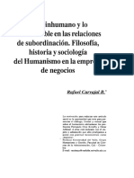 Dialnet DeLoInhumanoYLoHumanizableEnLasRelacionesDeSubordi 5006372 PDF