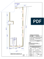 12 Feet Road: Ground Floor Plan