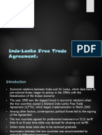 Indo-Lanka Free Trade Agreement
