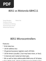 8051 Vs Motorola 68HC11