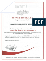 Certificado 4X4-1 PDF