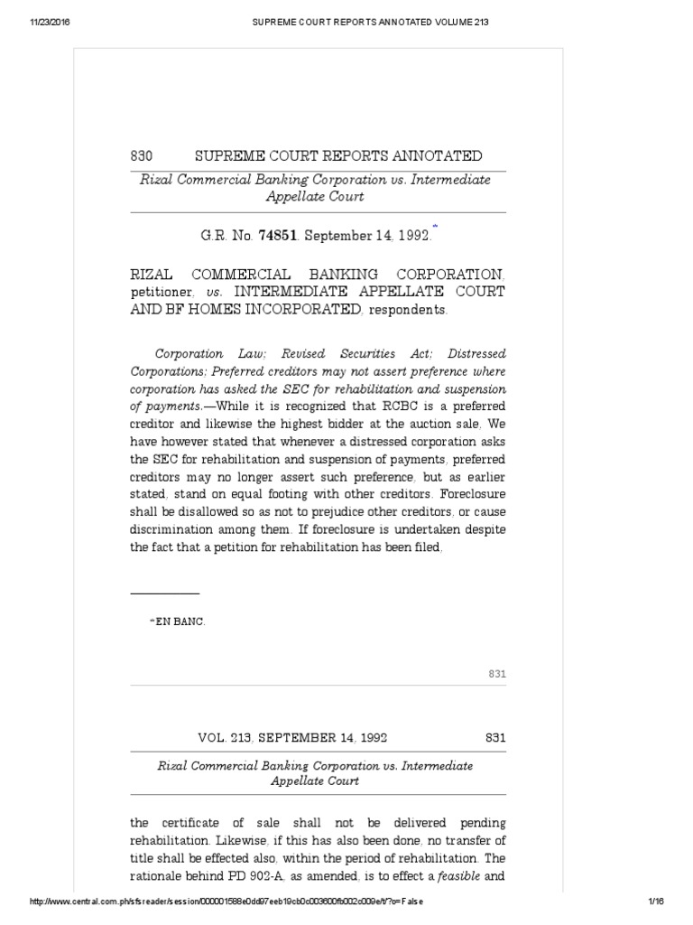 12rcbc Vs Iac PDF Receivership Foreclosure