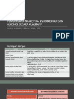 Prosedur Pemeriksaan Kualitiatif NAPZA