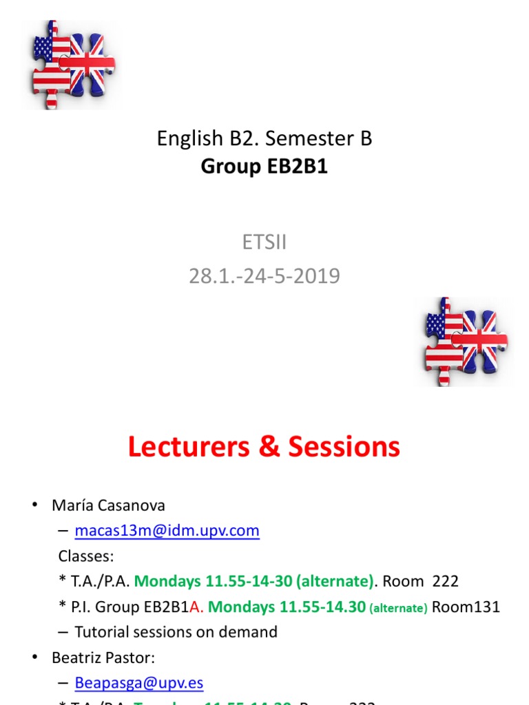 English B2 Course Overview & Assessment | PDF | Career & Growth ...