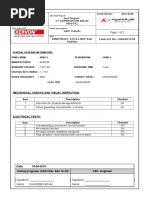 Test Report CT Supervision Relay MVTP31 End Client: Sec-Eoa