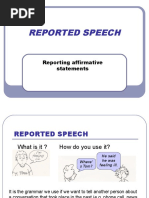 Reported Speech Intro