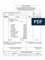 Schools Division Office of Pampanga Obligation Request and Status