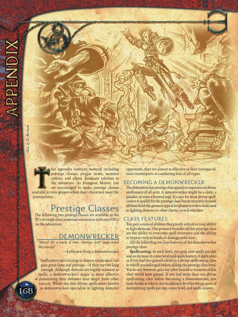 Paragraaf 734038 Prestige Classes | PDF | Dungeons & Dragons | Tsr ...