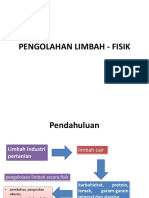 PENGOLAHAN LIMBAH - FISIK