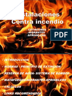 Presentacion Instalaciones Contra Incendio