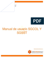 Manual de Usuario SGCOL Y SGSST