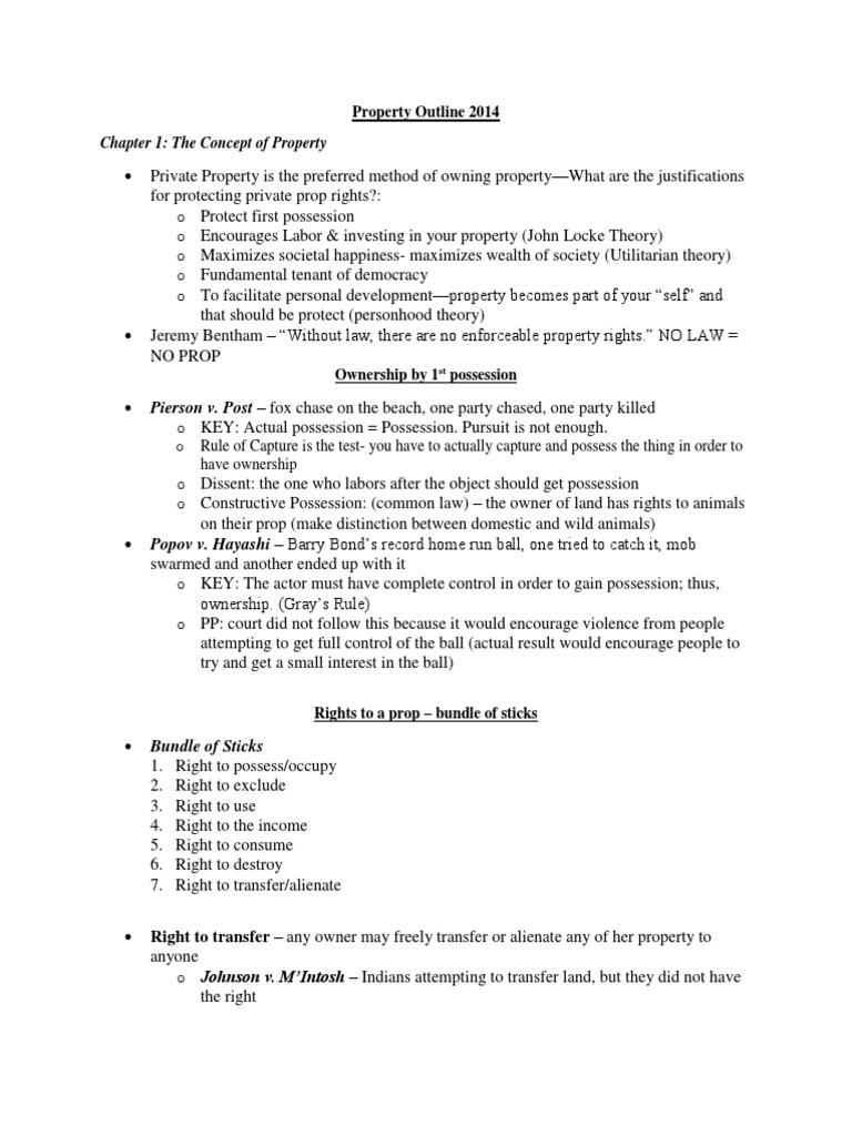 Understanding Property Rights and Laws | PDF | Fee Simple | Urban