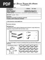 Taller de Matemáticas para 2° Grado | PDF | Métodos y materiales de ...