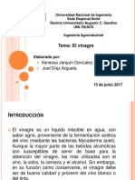 El proceso de elaboración del vinagre