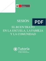 Sesiones El Buen Trato en La Escuela Familia y Comunidad