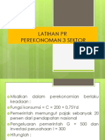 Latihan Perekonomian 3 Sektor