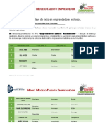 Actividad de "Emprendedores Exitosos Mundialmente"