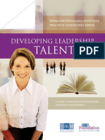 Developing Leadership Talent PDF