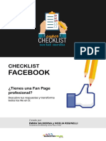 Checklist de Facebook