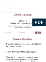 Week 4, Election Algorithms