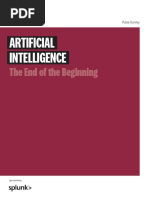 Artificial Intelligence The End of The Beginning PDF