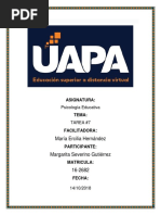 Tarea 7 de Psicologia Educativa 1
