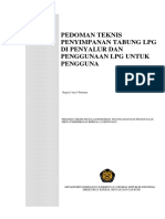 Teknis Penyimpanan Tabung LPG