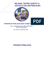 Proses Penilaian, Teknik Survey & Pengumpulan Data