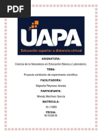 Trabajo Final de Ciencias Naturales y Laboratorio Wendy