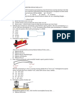 Soal PTS Fisika Semester Genap Kelas X