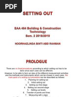 Building Site Setting Out Guide | PDF | Length | Triangle