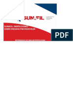 SUNAFIL Inspecciones Sobre Riesgos Psicosociales PDF