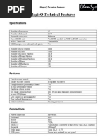 Magicq Technical Features