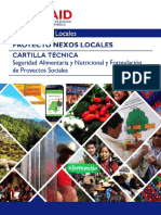 Cartilla Tecnica Seguridad Alimentaria y Nutricional y Form Proyectos Sociales