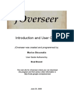 JOverseer User Guide - Introduction and Getting Started