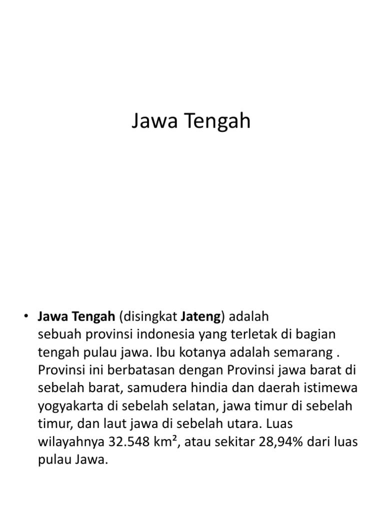 158322 Jawa Tengah