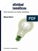La Creatividad en Matemáticas - Miquel Albertí PDF