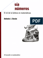 La Poesía de Los Números - Antonio Durán PDF