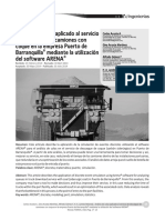 Dialnet-Analisis de Colas Aplicado Servicio Descargue Camiones en Puerto - Revista