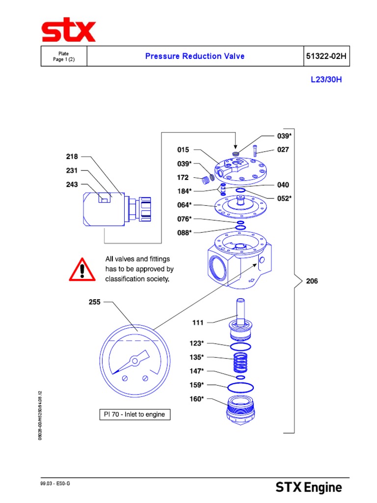 Air Reduction Valve STX Engine | PDF | Gas Technologies | Gases