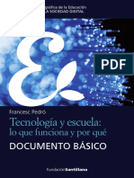 Francesc Pedró - Tecnología y escuela, lo que funciona y por qué.pdf