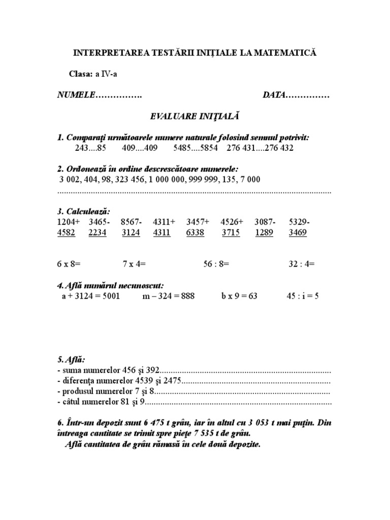 Test Initial | PDF