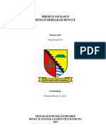 Presentasi Kasus Gina DHF RSUD Cicalengka TERBARU FINAL 18 Mar