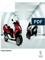 Gebruikershandleiding Peugeot Metropolis Duits PDF